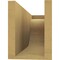 Ekena Millwork 6in. W x 8in. H x 20in. L Del Monte Woodgrain TimberThane Rafter Tail, Primed Tan RFTUR06X08X20DELRCPR - alternate 5
